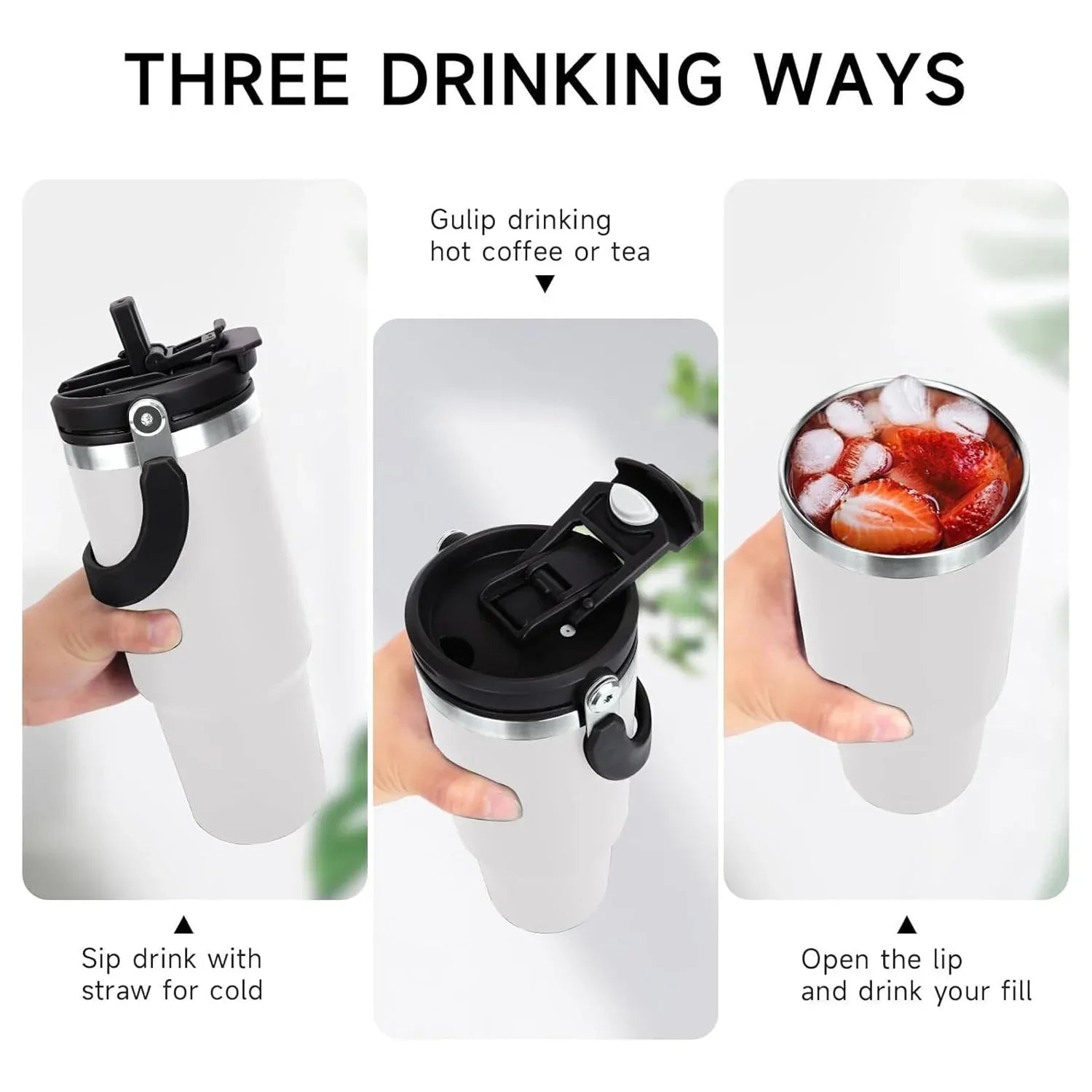 Double Wall Vacuum Insulated Tumbler - 900ml