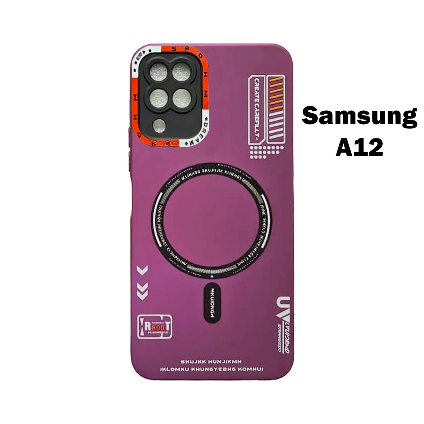 Samsung A12 Root Text High Quality Fashion Case