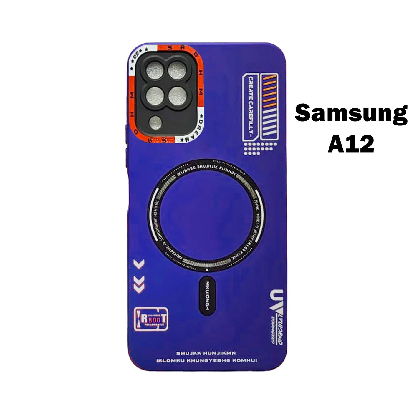 Samsung A12 Root Text High Quality Fashion Case