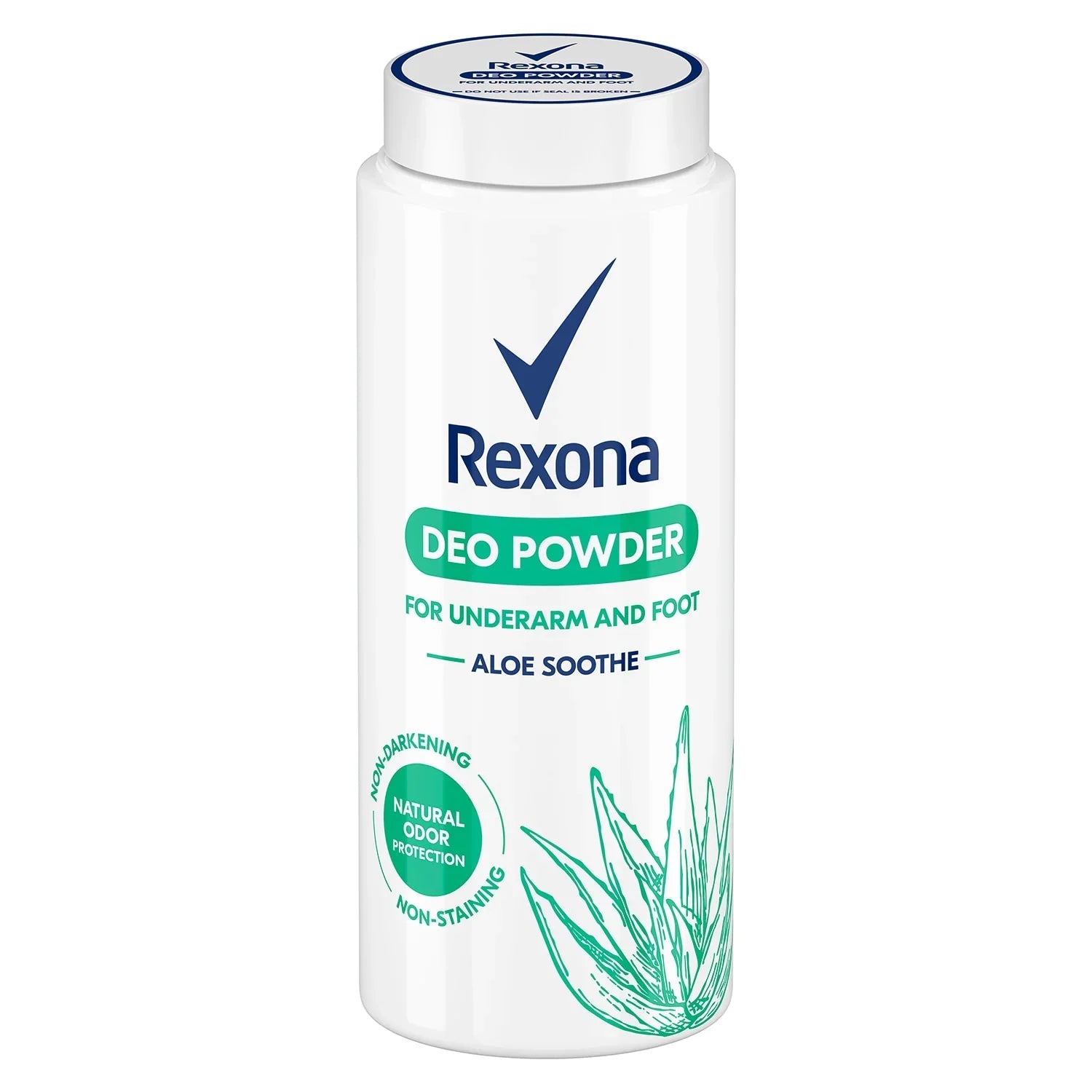 Rexona Aloe Soothe Deo Powder For Underarm & Foot - 80g