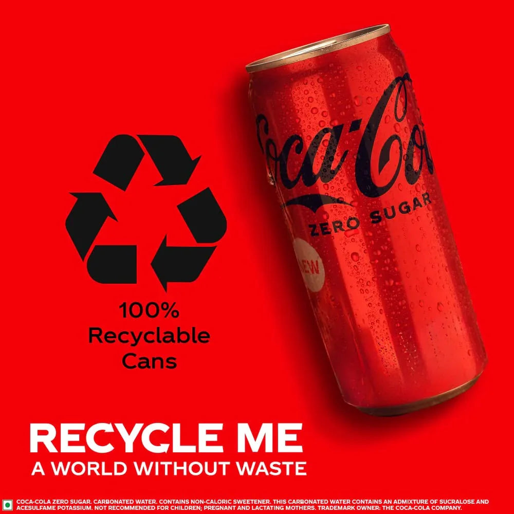 Coca‑Cola Zero Sugar Soft Drink - 250ml