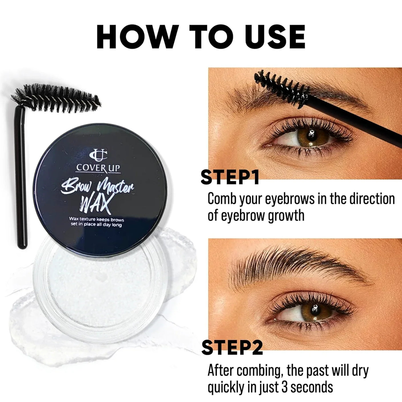 Cover Up Brow Master Wax - 50ml (CU110-13)