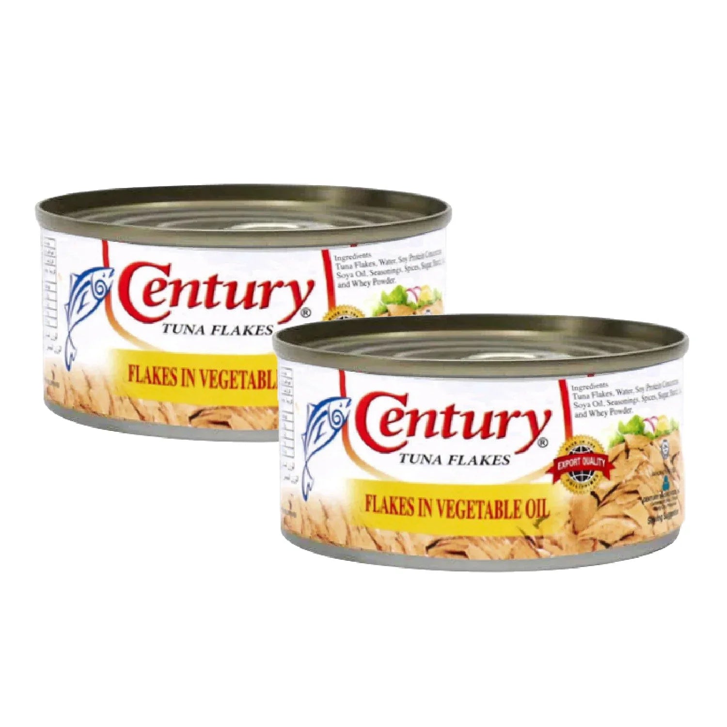 Century Tuna Flakes in Vegetable Oil - 180g × 2 Pcs (Offer)