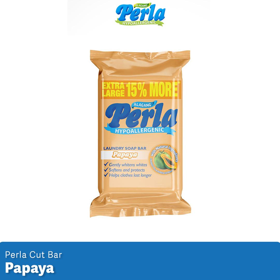 Perla Hypoallergenic Papaya Laundry Soap Bar - 110g