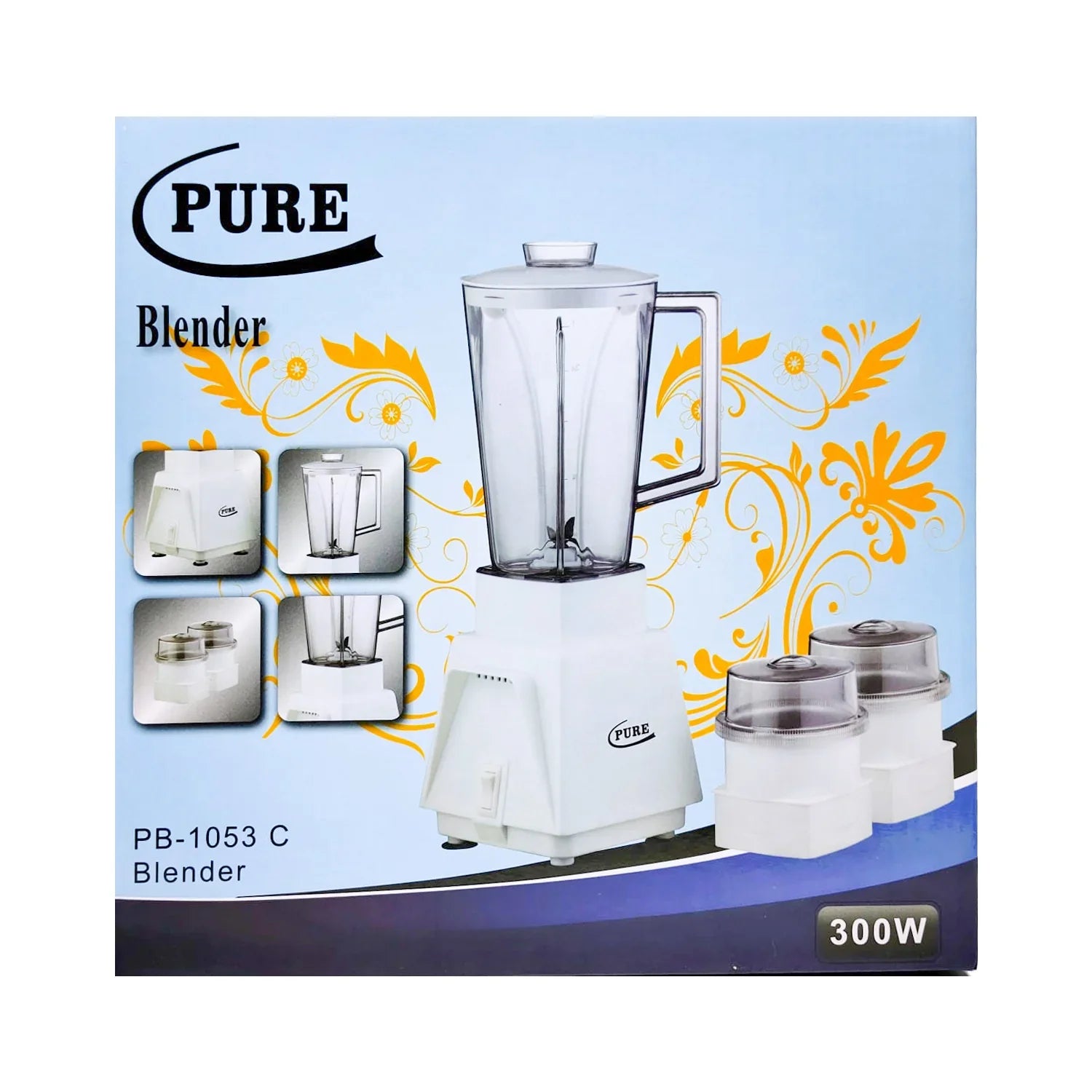 Pure 3 in 1 Multi Function Blender PB-1053 C