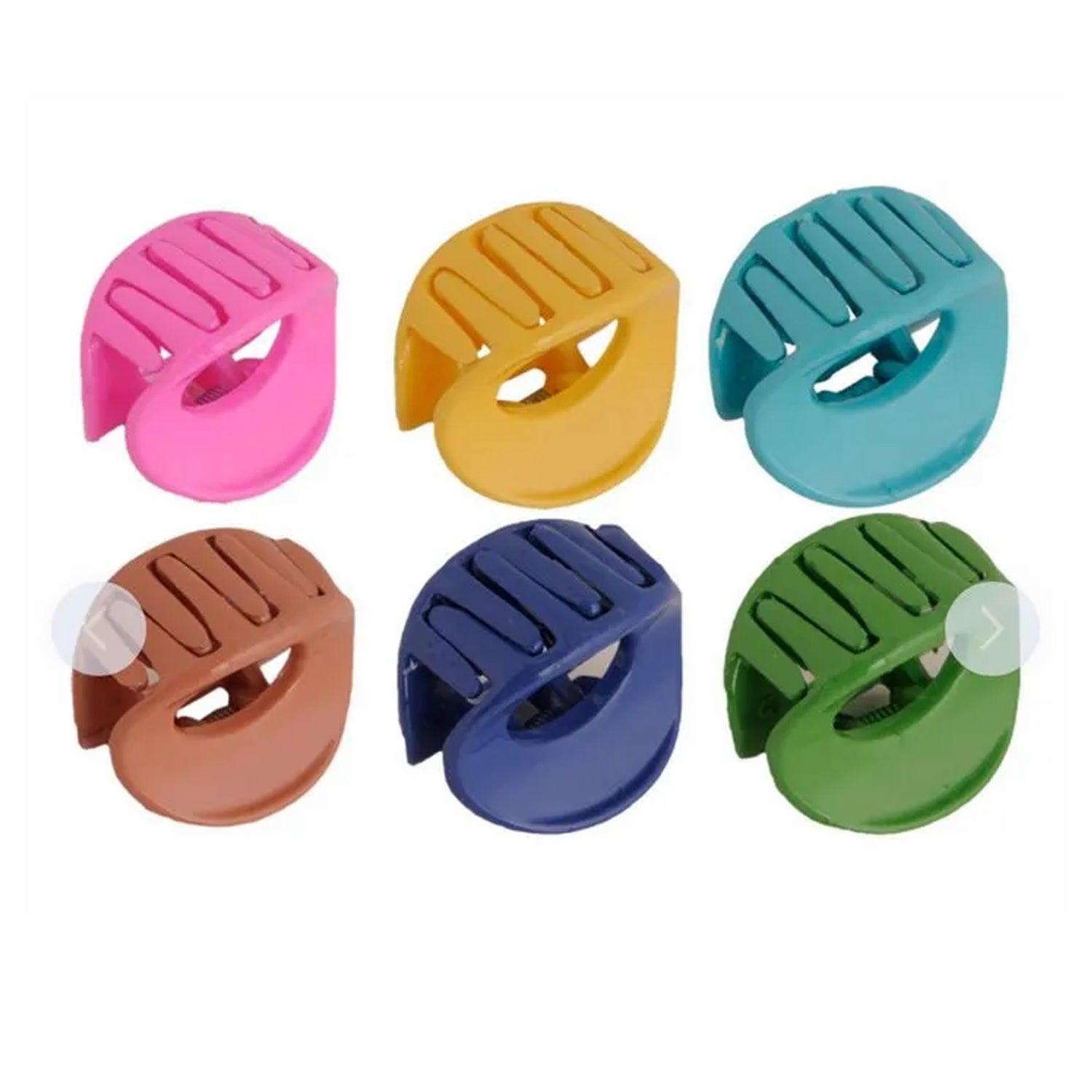 Unique Design Hair Claw Clips - 12 Pcs (C109)