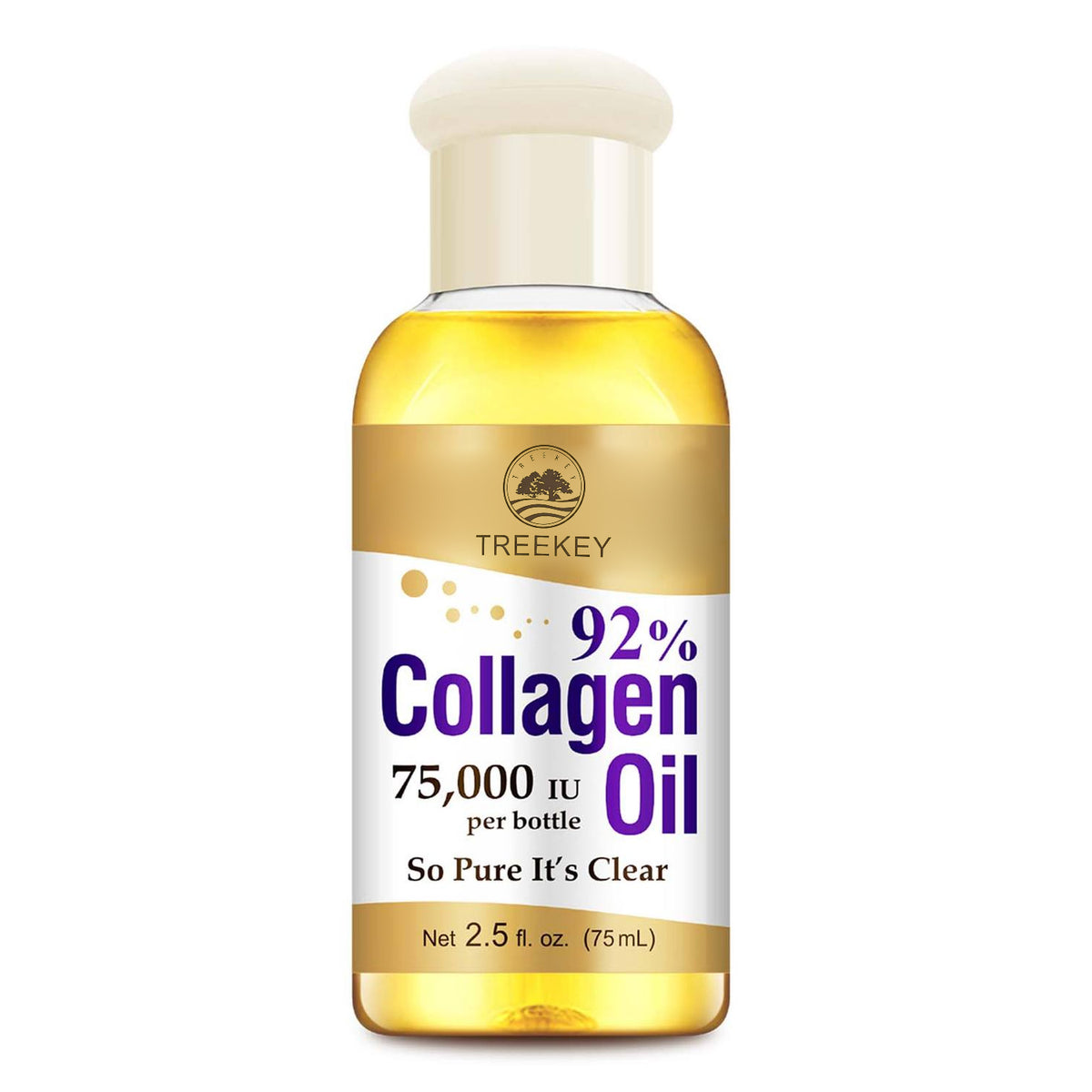 Treekey Moisturizing 92% Collagen Oil - 75ml