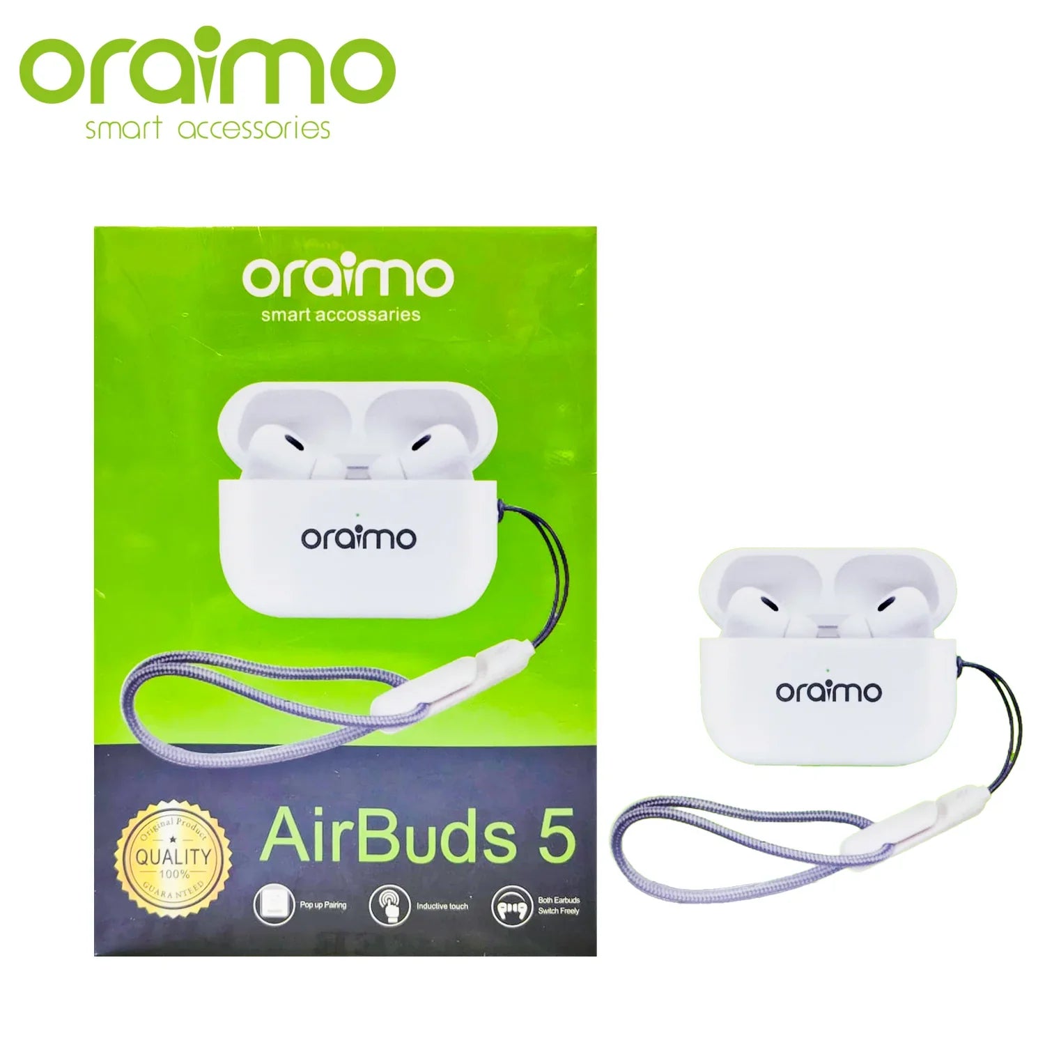 Oraimo True Wireless Earbuds Airbuds – Pinoyhyper