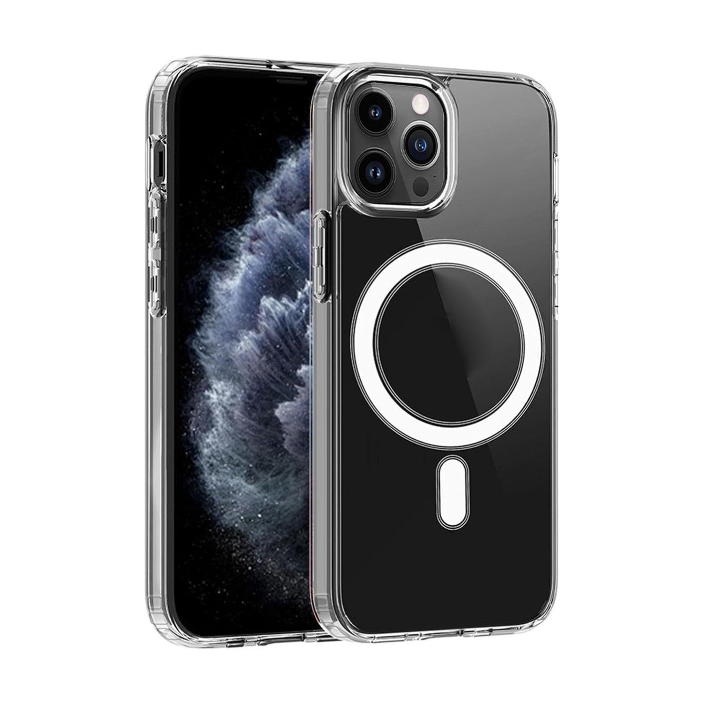 جراب شفاف لهاتف Apple iPhone 11 Pro Max مع MagSafe