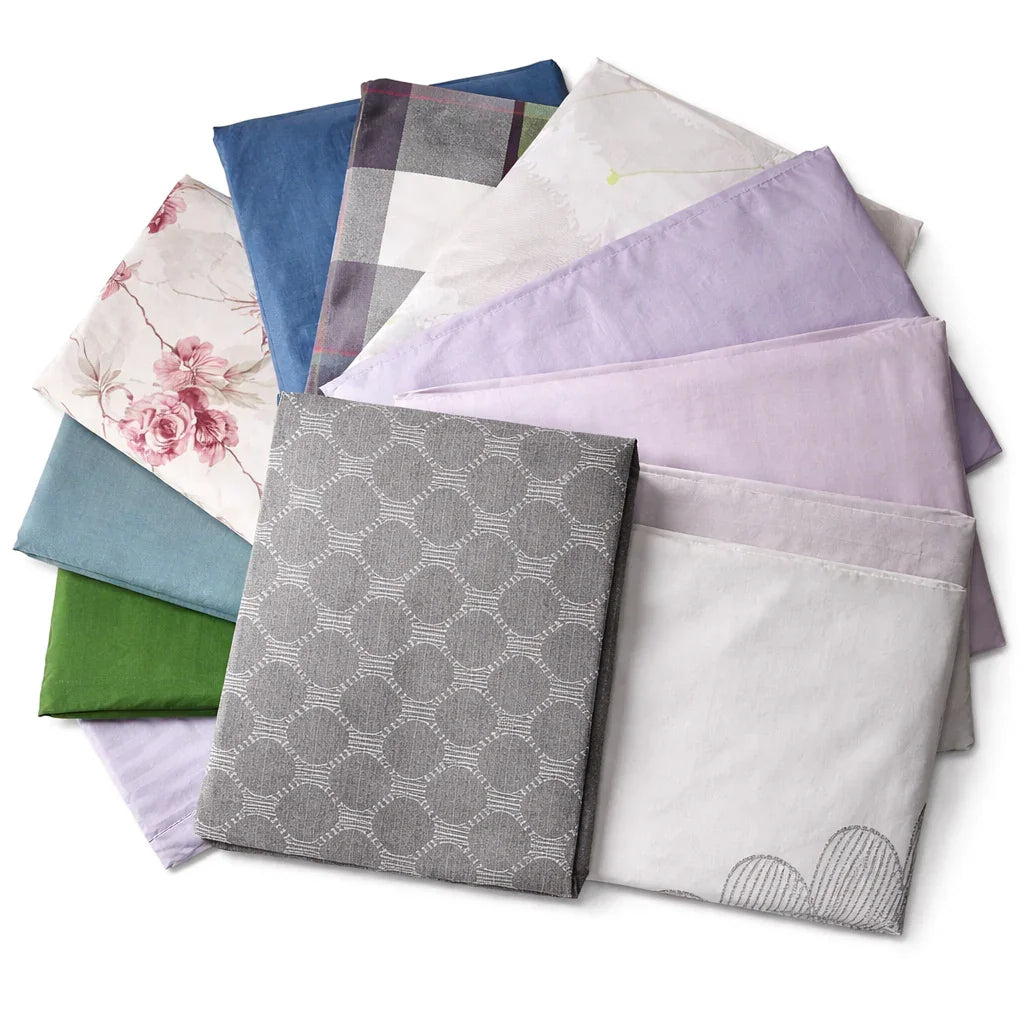 Assorted Color Pillow Case Set - 48 x 74CM x 2Pcs