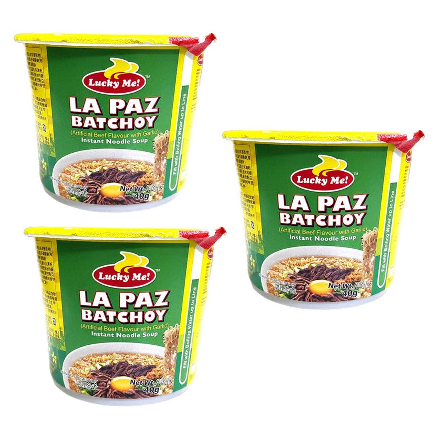 Lucky Me La Paz Batchoy Cup Noodles 40g (2+1) Offer