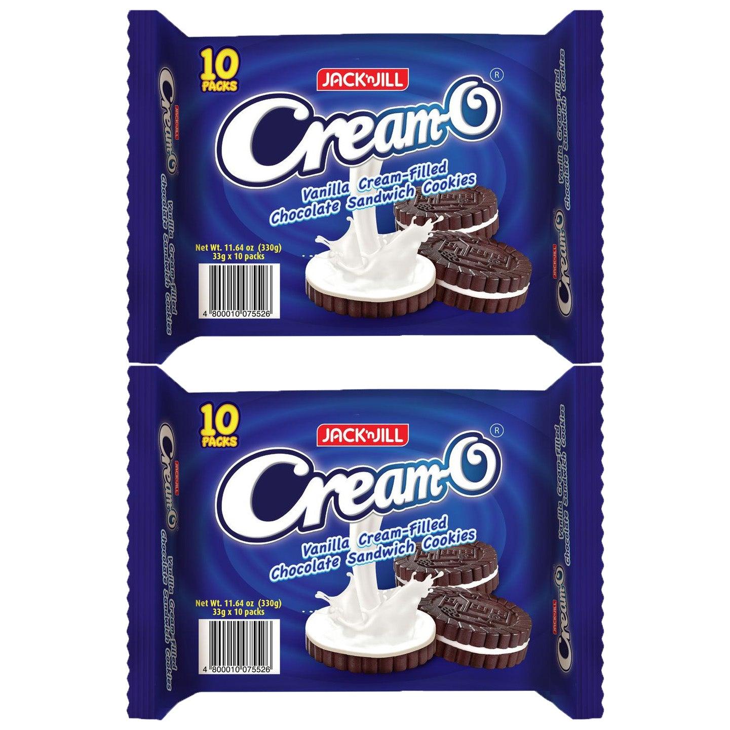Cream-O Vanilla (33g x 10Pcs) 1+1 Offer