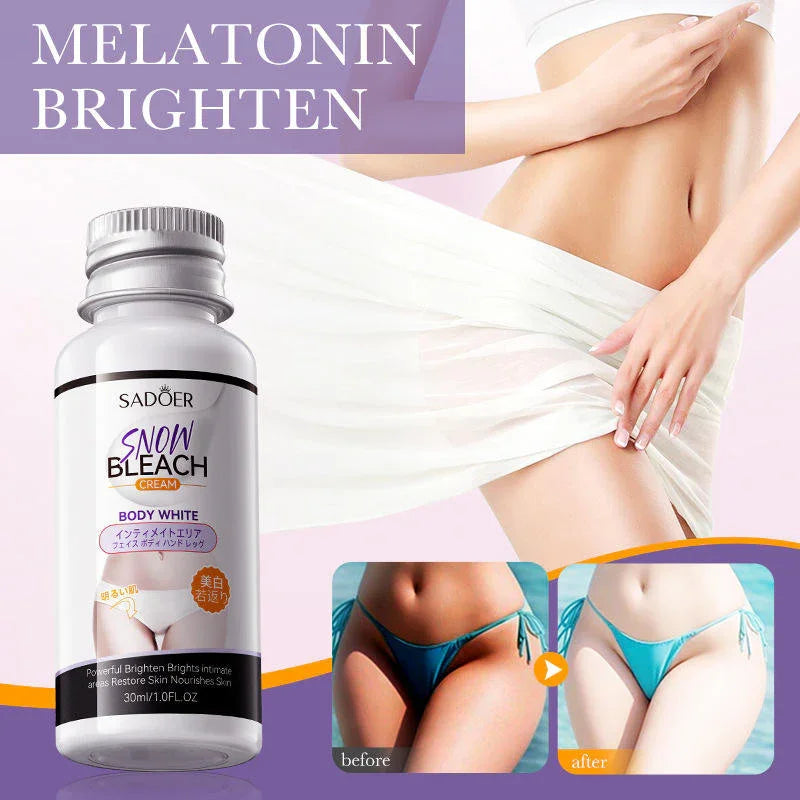 Sadoer Snow Bleach Body Brightening Cream - 30ml