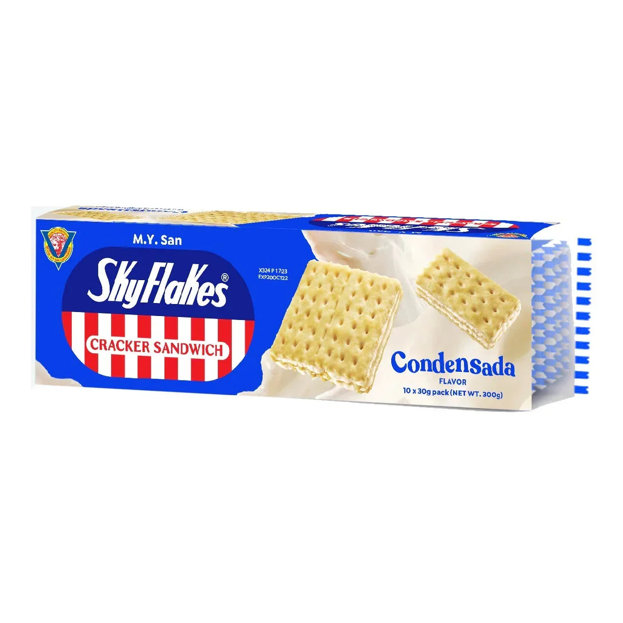 Skyflakes Cracker Sandwich Condensada 30g x 10's (1+1) Offer