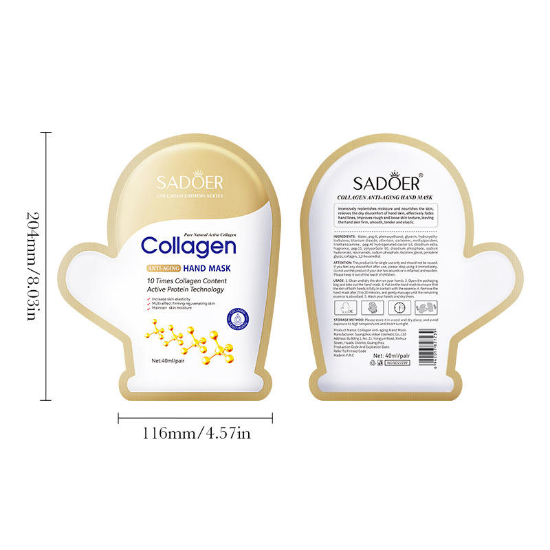 Sadoer Collagen Anti-Aging Hand Mask - 40ml