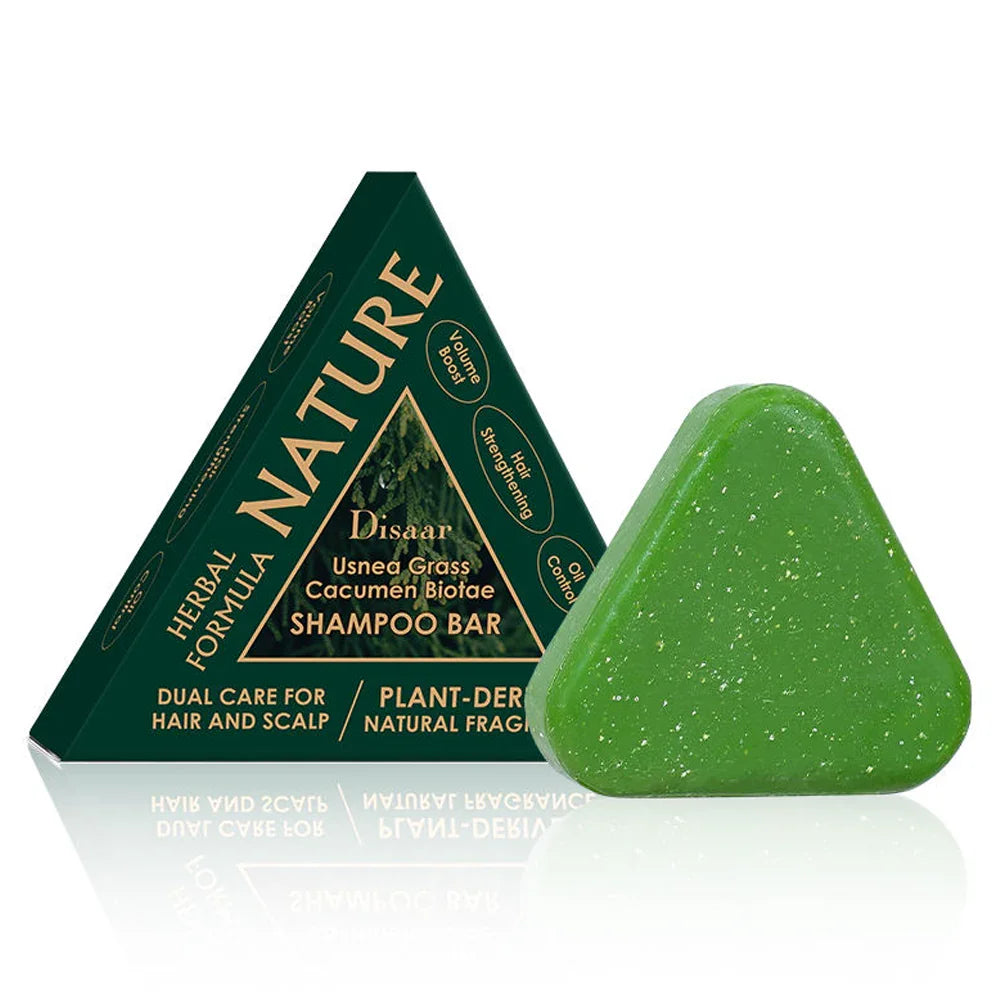 Disaar Usnea Grass & Cacumen Biotae Shampoo Bar - 120g