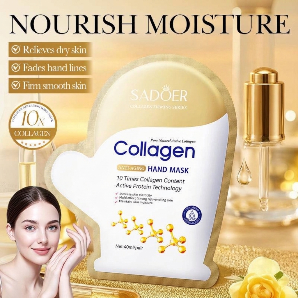 Sadoer Collagen Anti-Aging Hand Mask - 40ml