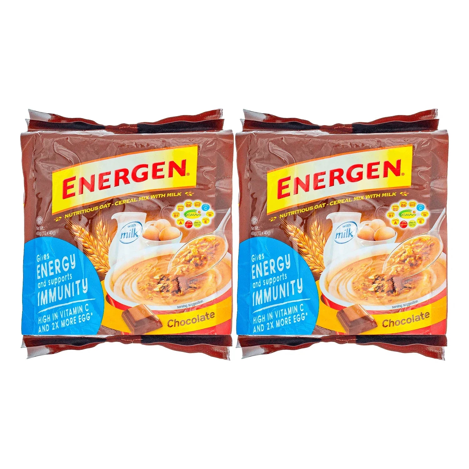 Energen Chocolate - 10 x 40g (2 Pcs Offer)