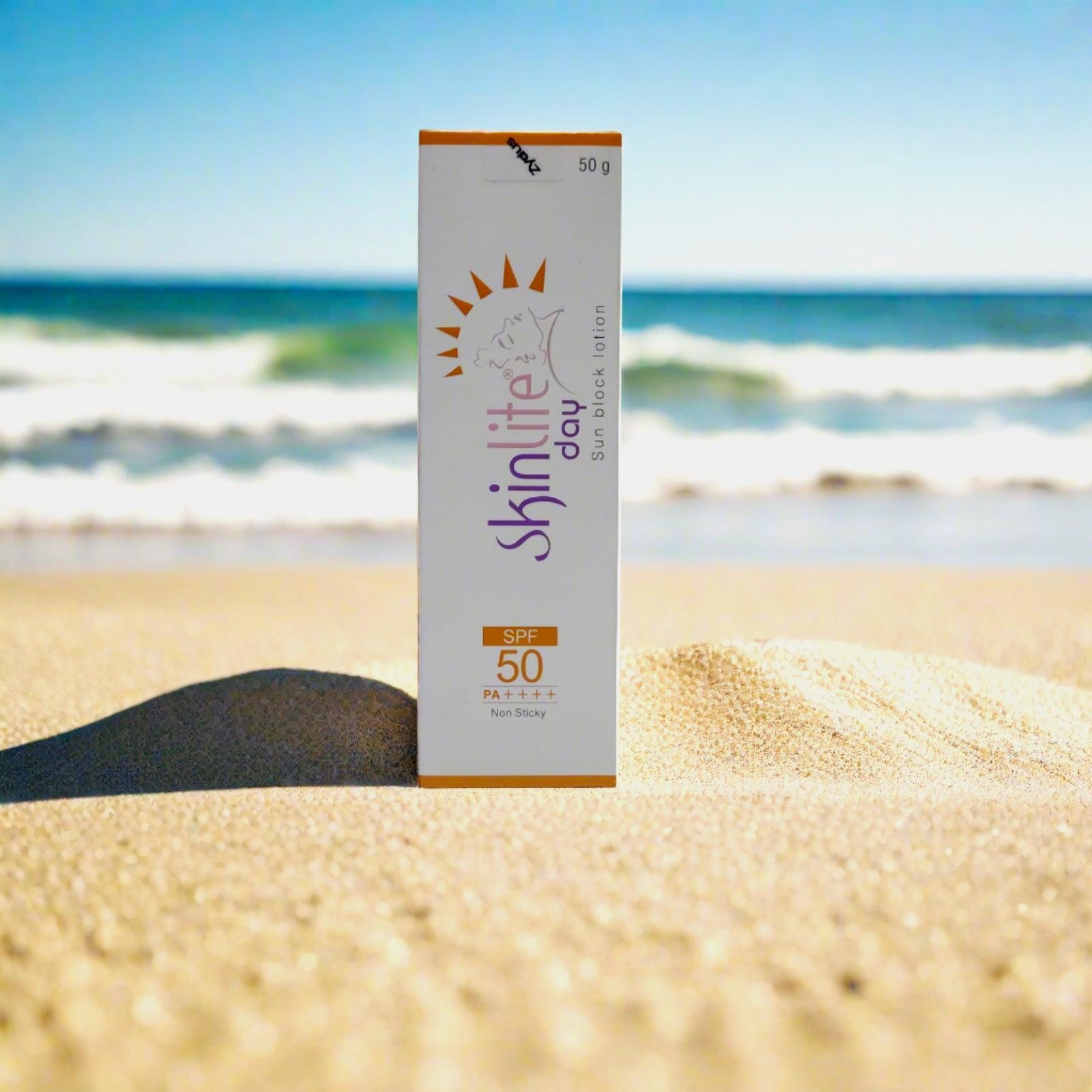 SkinLite Day Sun Block Sunscreen Lotion SPF 50 PA++++ - 50g