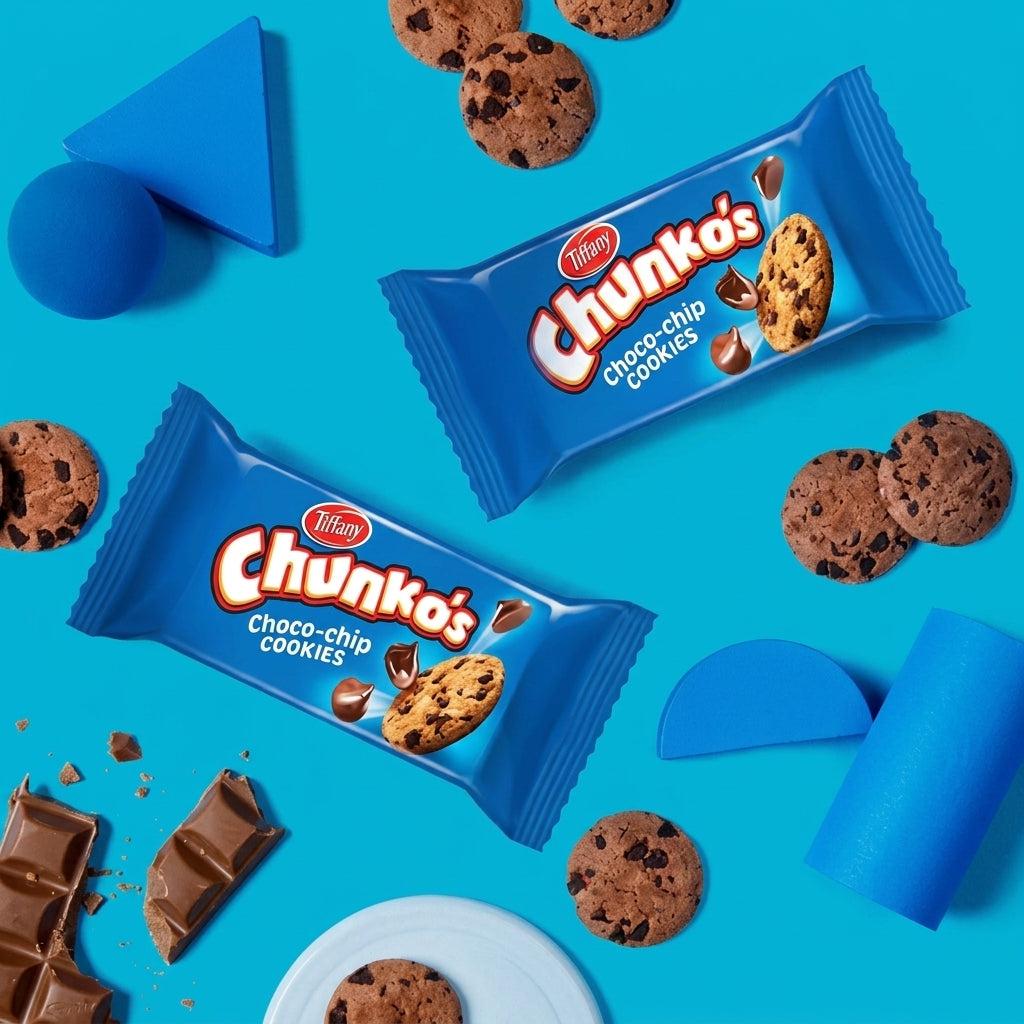 Tiffany Chunko's Choco-Chip Cookies - 40g