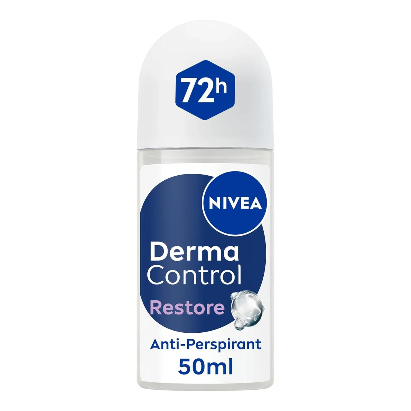 Nivea Derma Control Restore 72H Deodorant Roll-On - 50ml