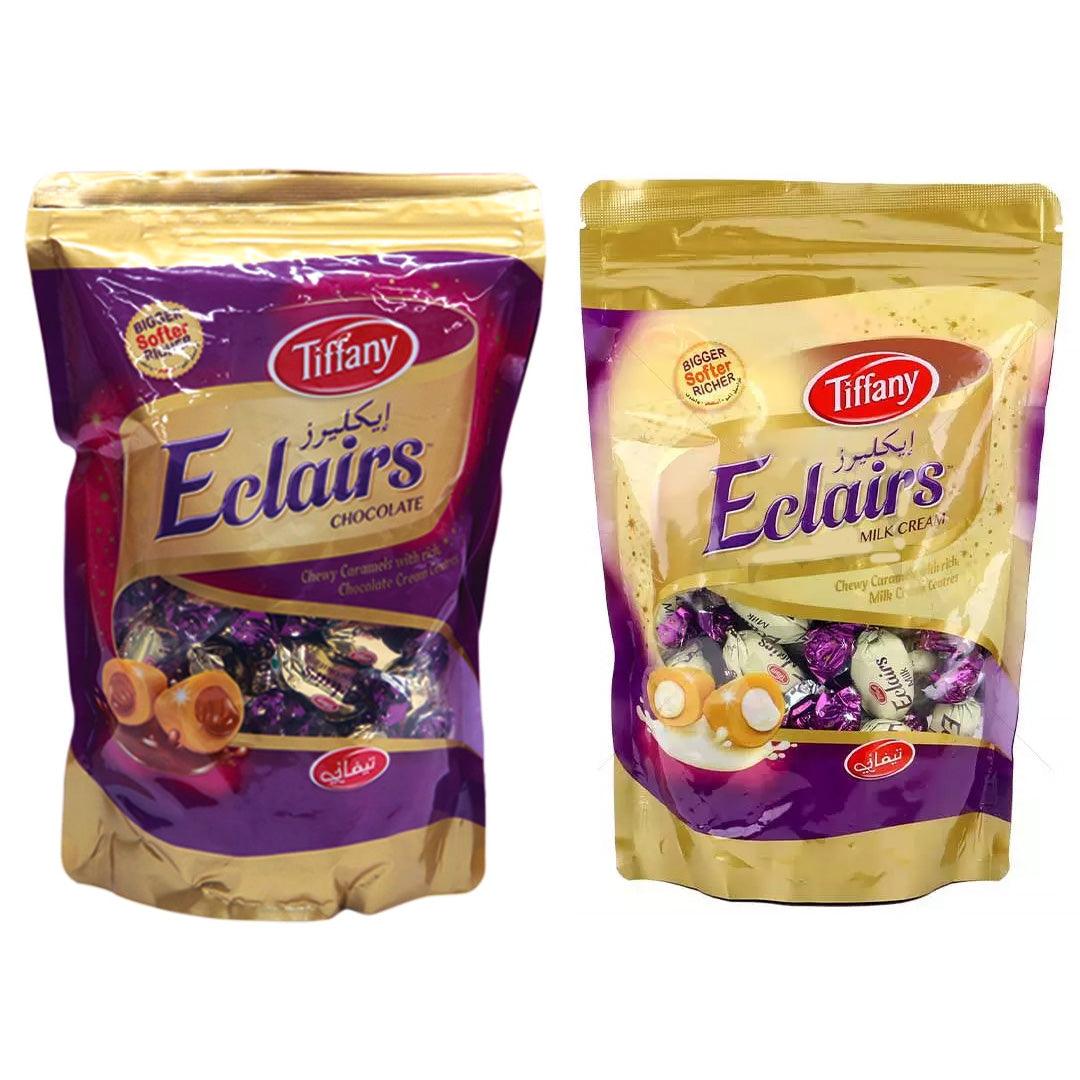 Tiffany Eclairs Milk Cream & Chocolate Twin Pack 300g+300g Pinoyhyper