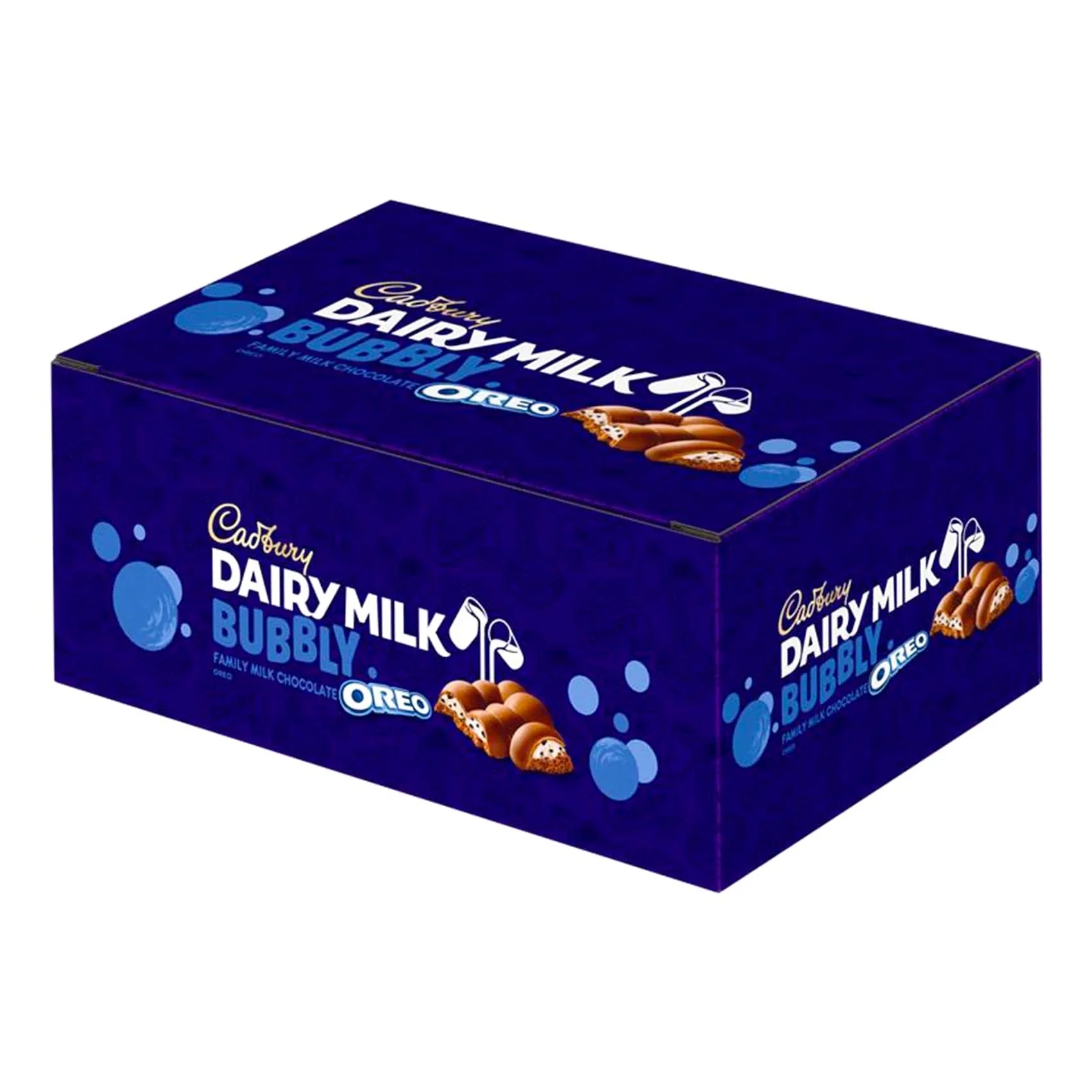 Cadbury Dairy Milk Bubbly Oreo Chocolate - 27g × 12 Packs