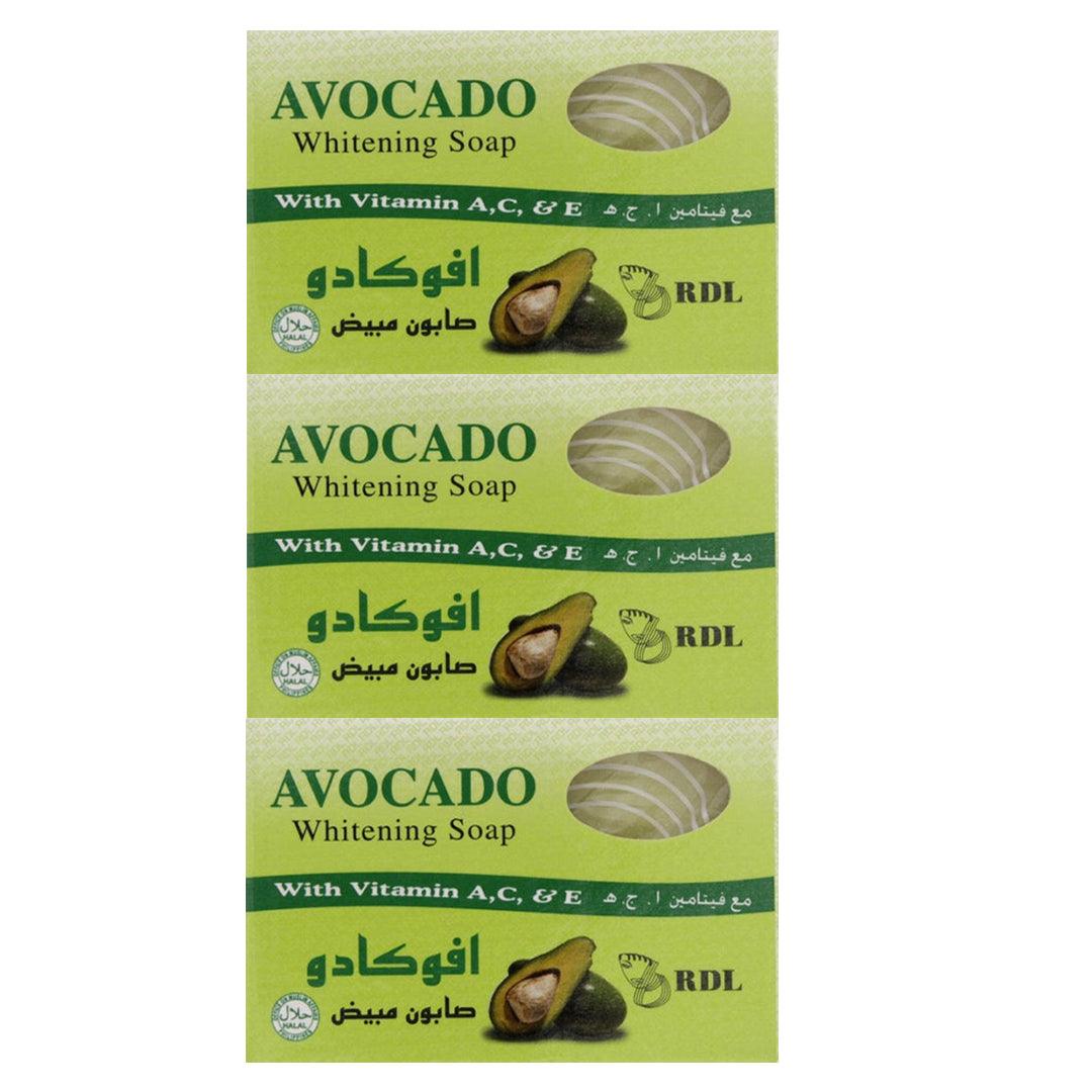 RDL Avocado Brightening Soap - 135g x 3 Pcs (Offer)