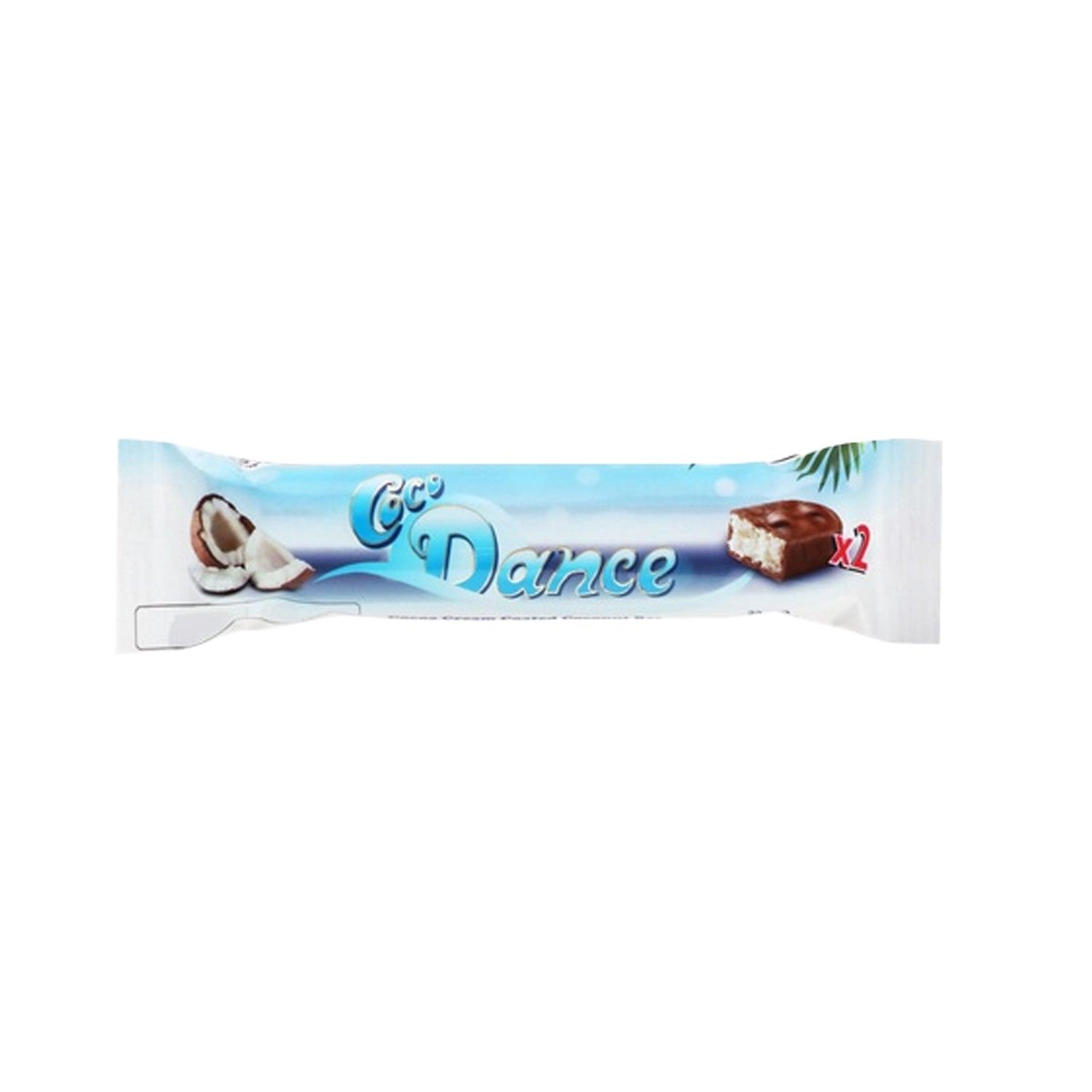 Cocoa Cream Coated Coconut Bar - 22g × 24 Pcs