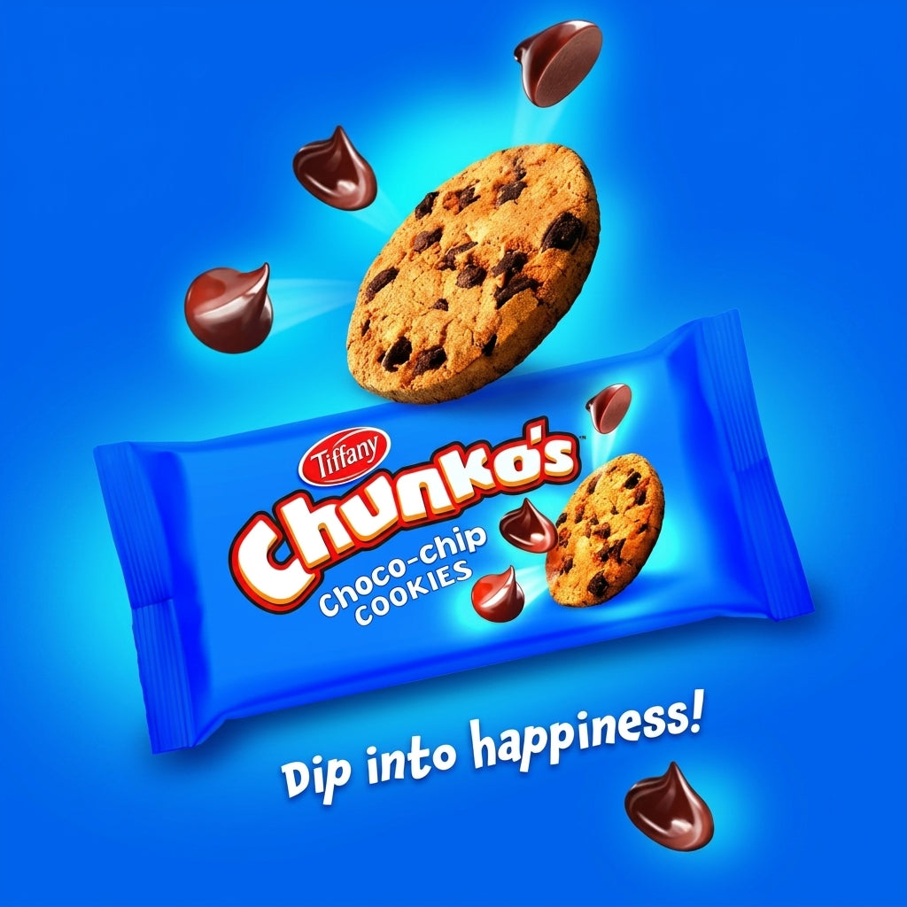 Tiffany Chunko's Choco-Chip Cookies - 40g