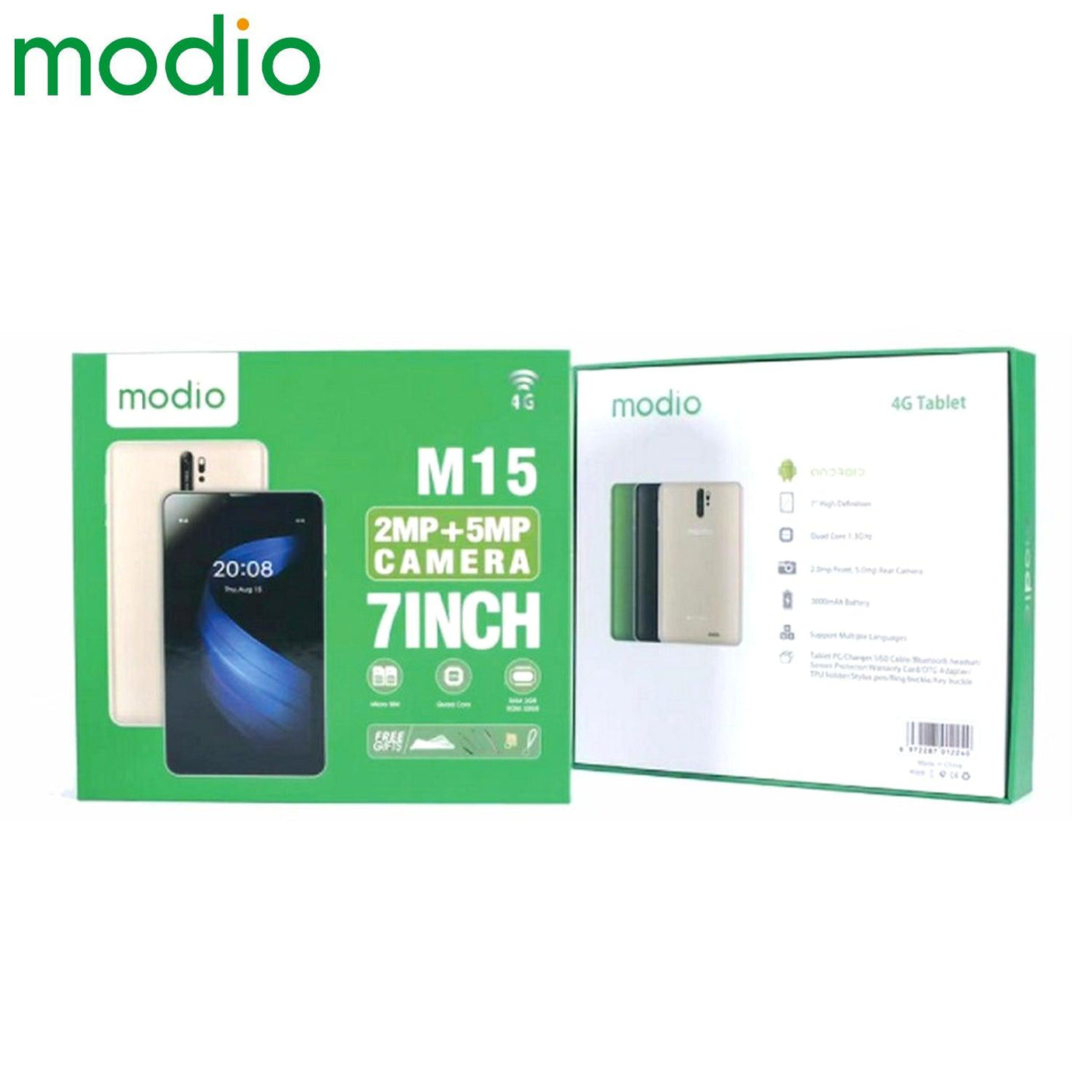 موديو تابلت 7 بوصة عالي الدقة 4G - M15
