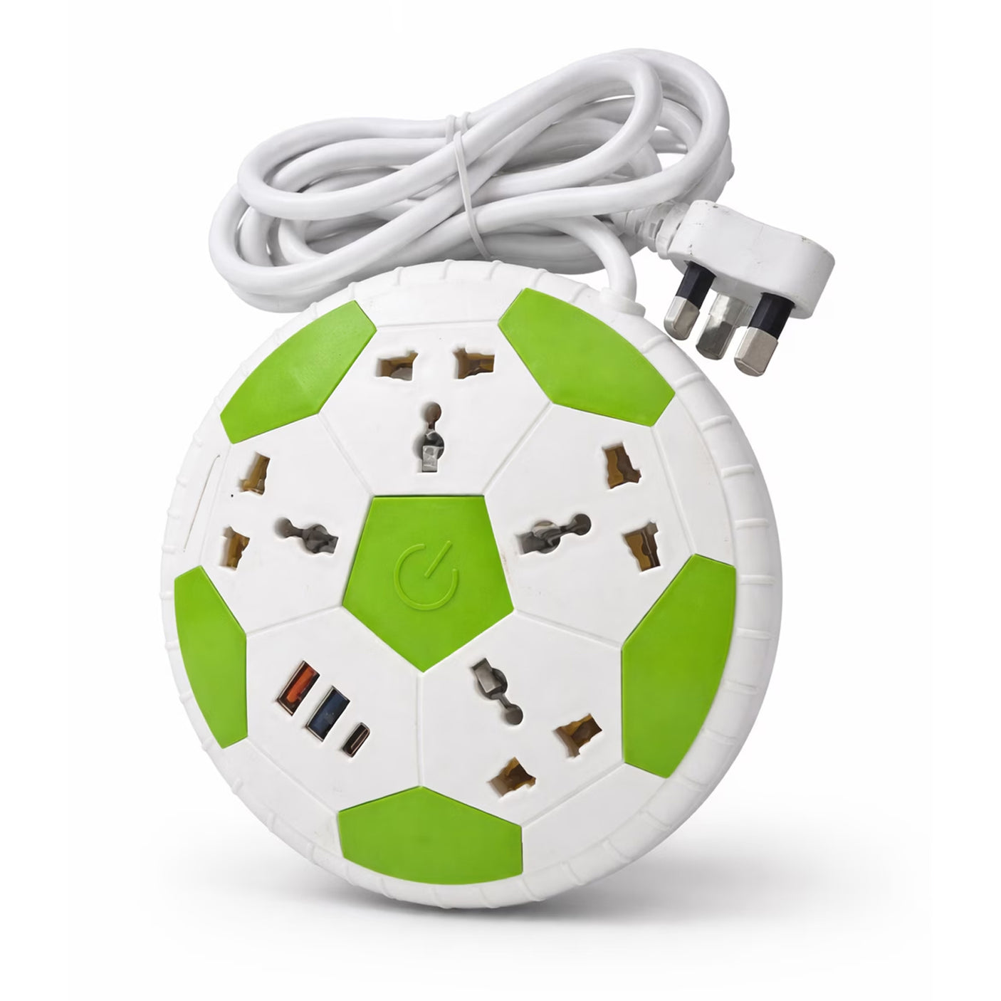 Standard 7 In 1 Power Extension - 2M