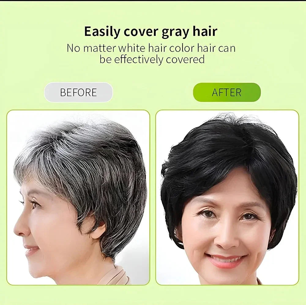 Apple Ammonia Free Black Hair Cream 72H - 500ml+500ml