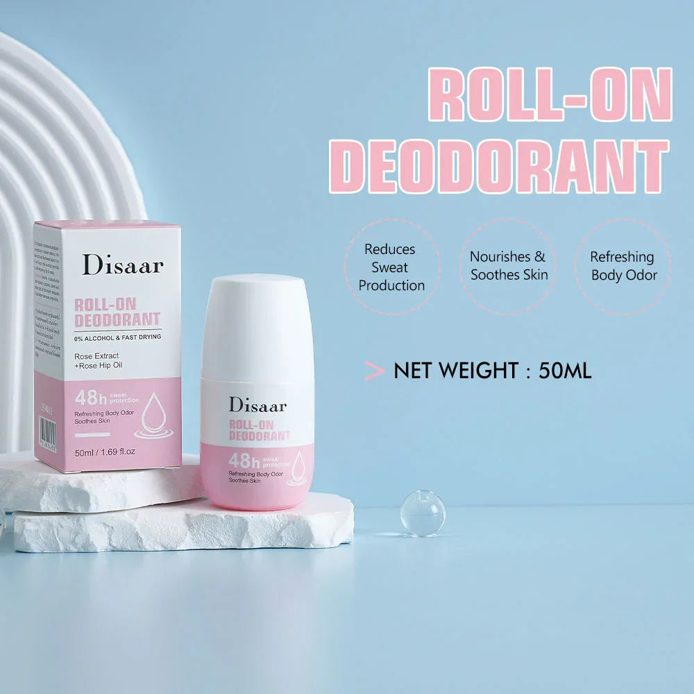 Disaar Rose Extract Deodorant Roll-On - 50ml