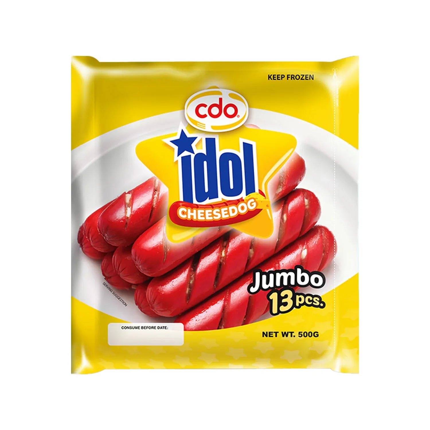 CDO Idol CheeseDog Jumbo - 500g