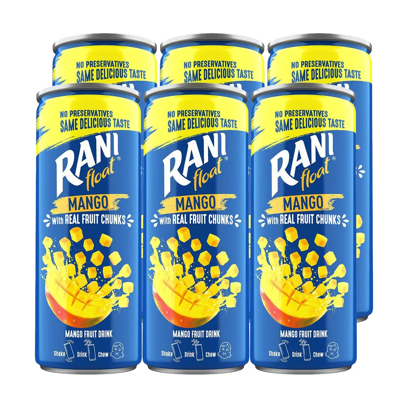 Rani Float Mango Fruit Drink - 240ml × 6 Pcs (Offer)