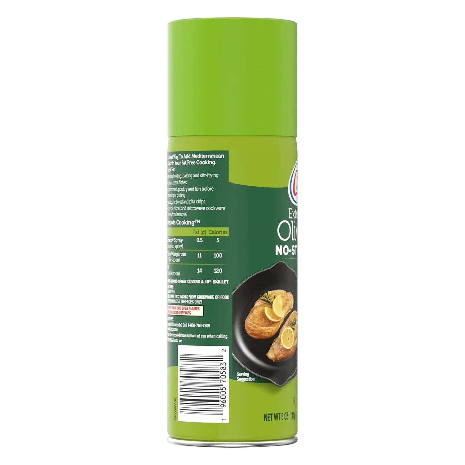 Crisco Extra Virgin Olive Oil Non-Stick Spray - 141g