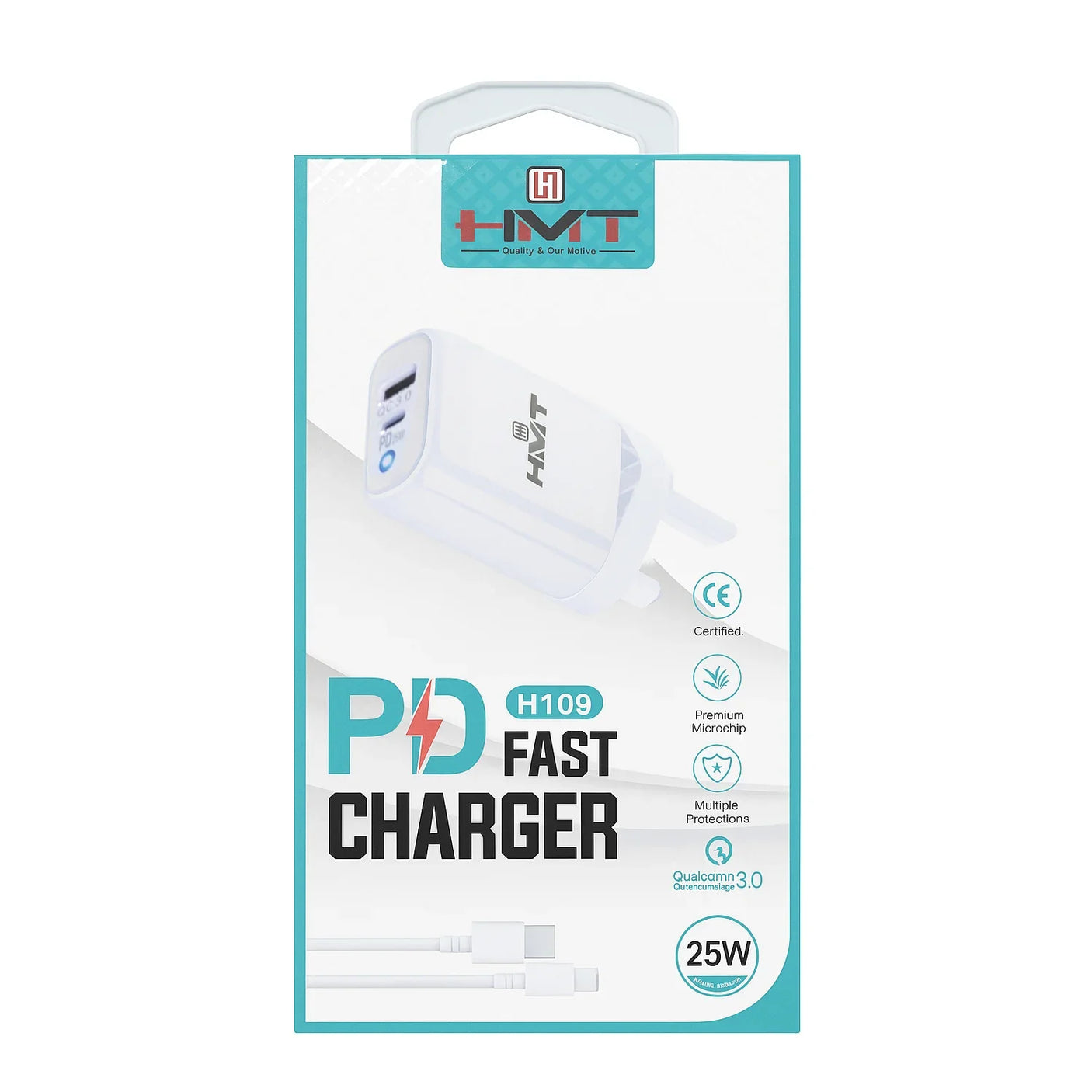 شاحن HMT 25W PD السريع IP - H109