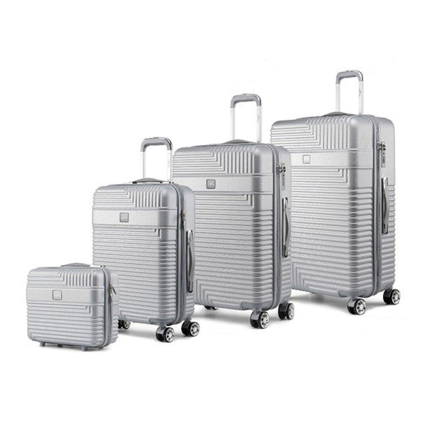 Luggage Bag 32 Inch Check-in Luggage Trolly - Silver