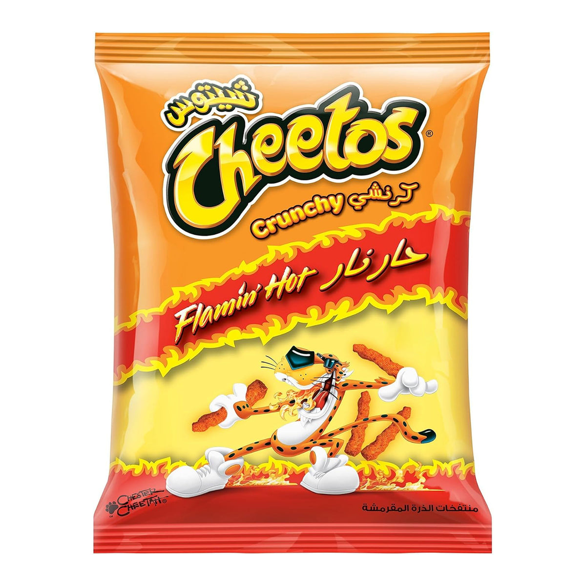 Cheetos Crunchy Flamin' Hot Snack - 25g