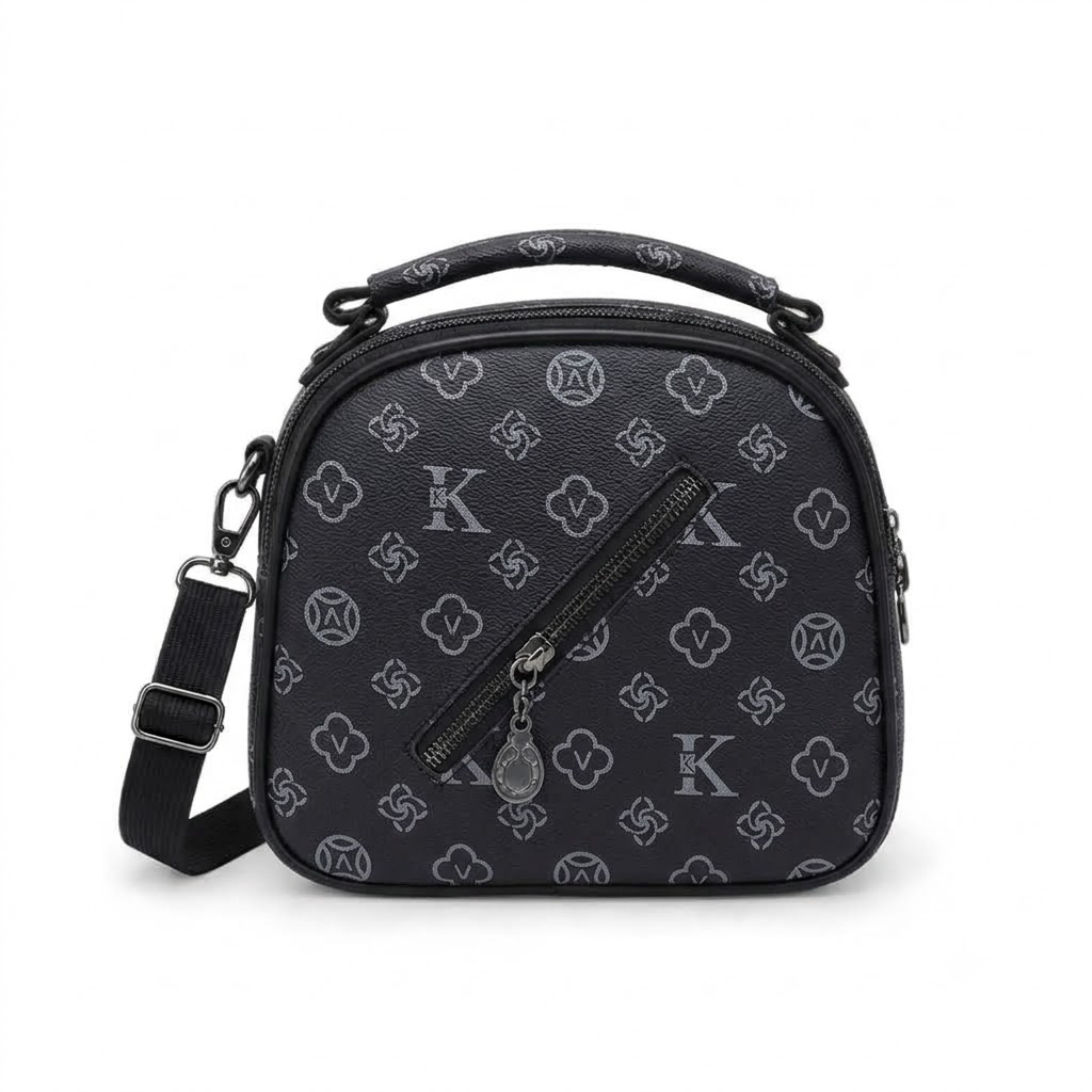 Women's Dome-Shaped Monogram Sling Bag - 8501 KB