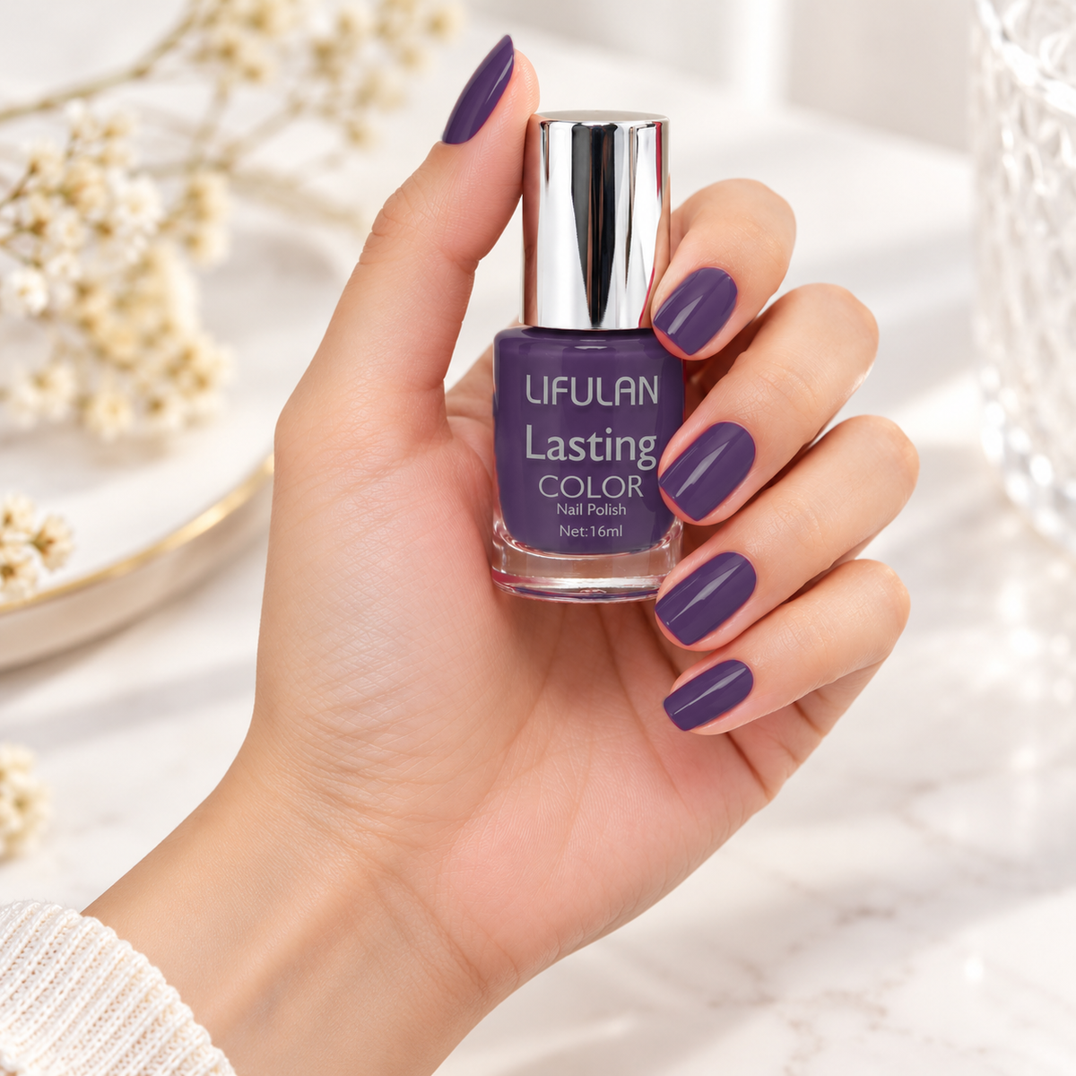 LIFULAN Long Lasting Color Nail Polish - 6931