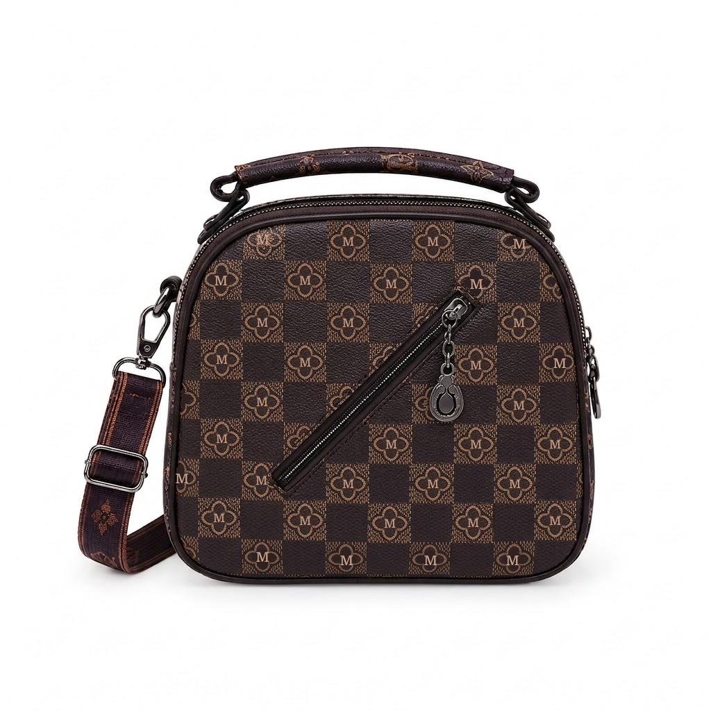 Women’s Printed Crossbody Shoulder Bag - 8501