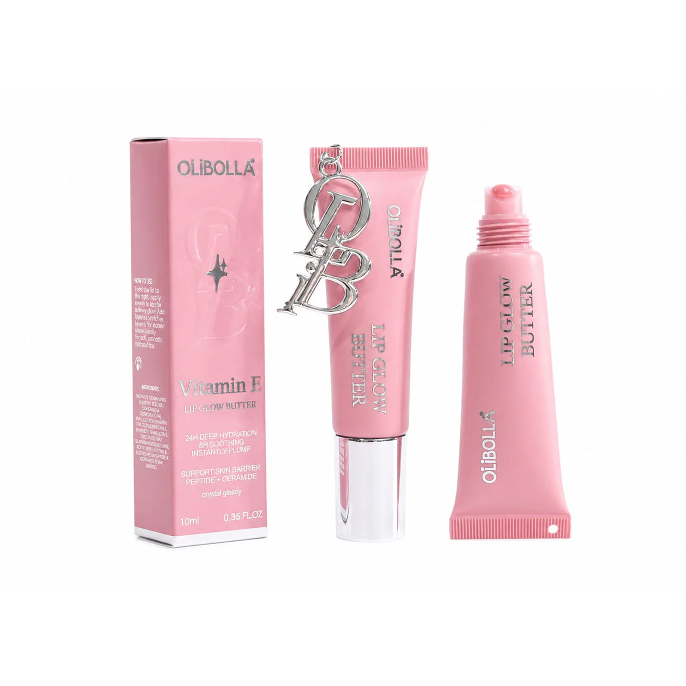 Olibolla Vitamin E Lip Glow Butter - 10ml (LAL323)