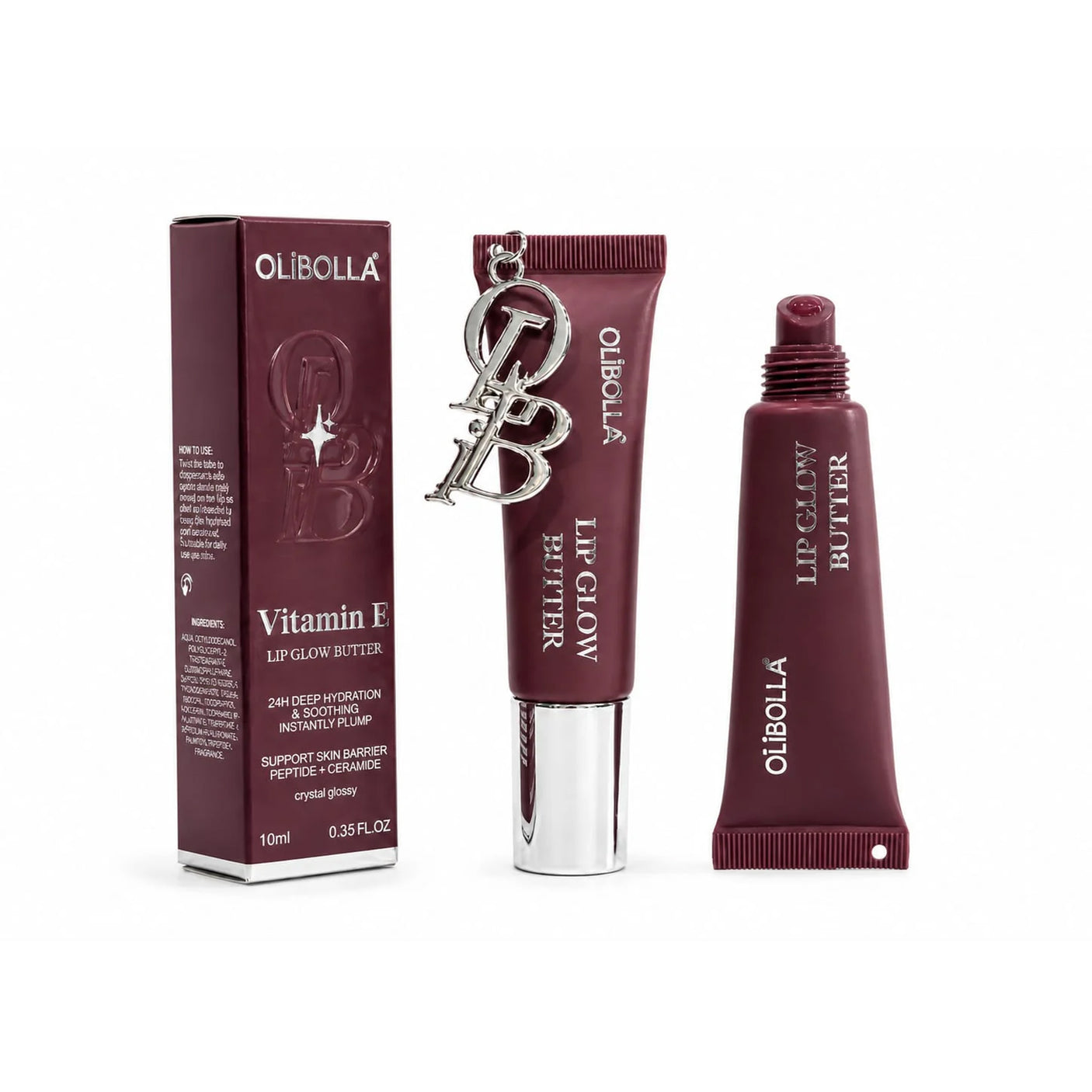 Olibolla Vitamin E Lip Glow Butter - 10ml (LAL323)