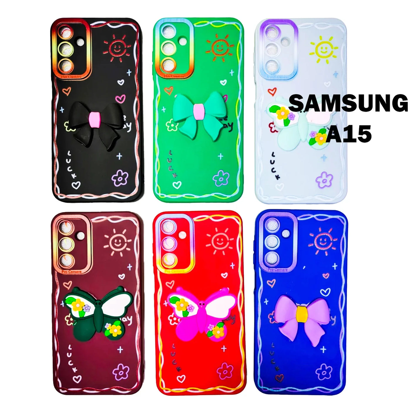 جراب أنيق عالي الجودة لهاتف Samsung A15
