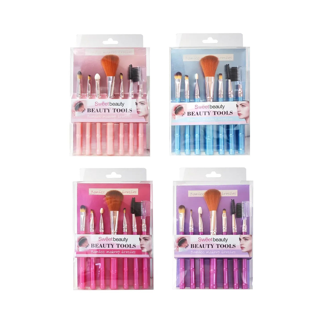 Sweet Beauty Makeup Brushes Set - SZ-238