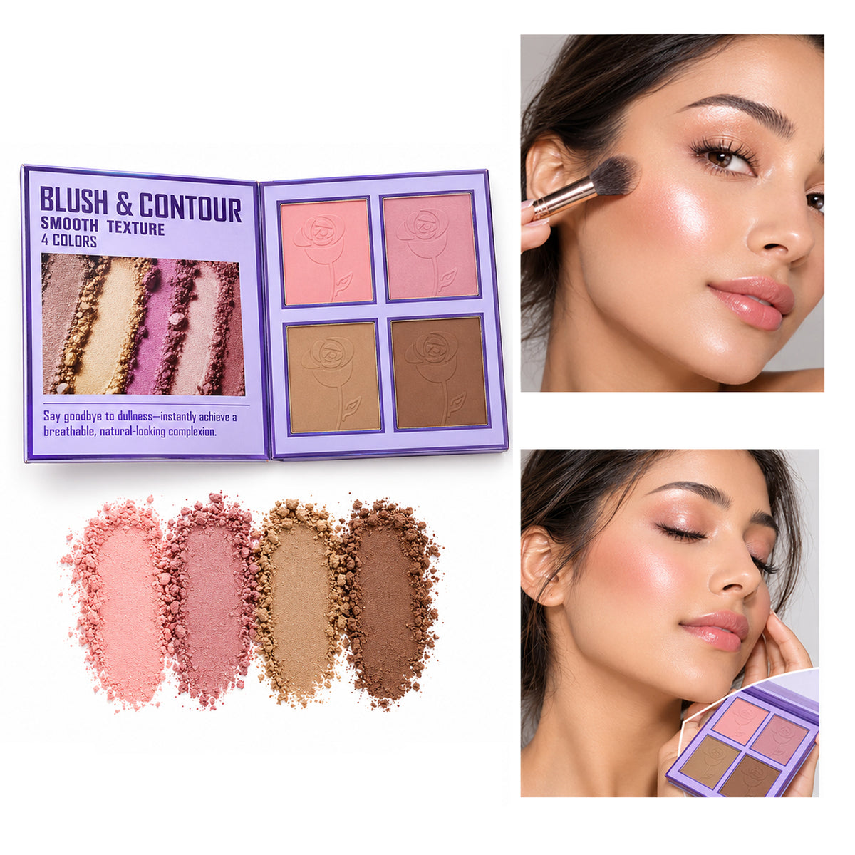 Uratm 34 Shades Complete Makeup Kit - U008