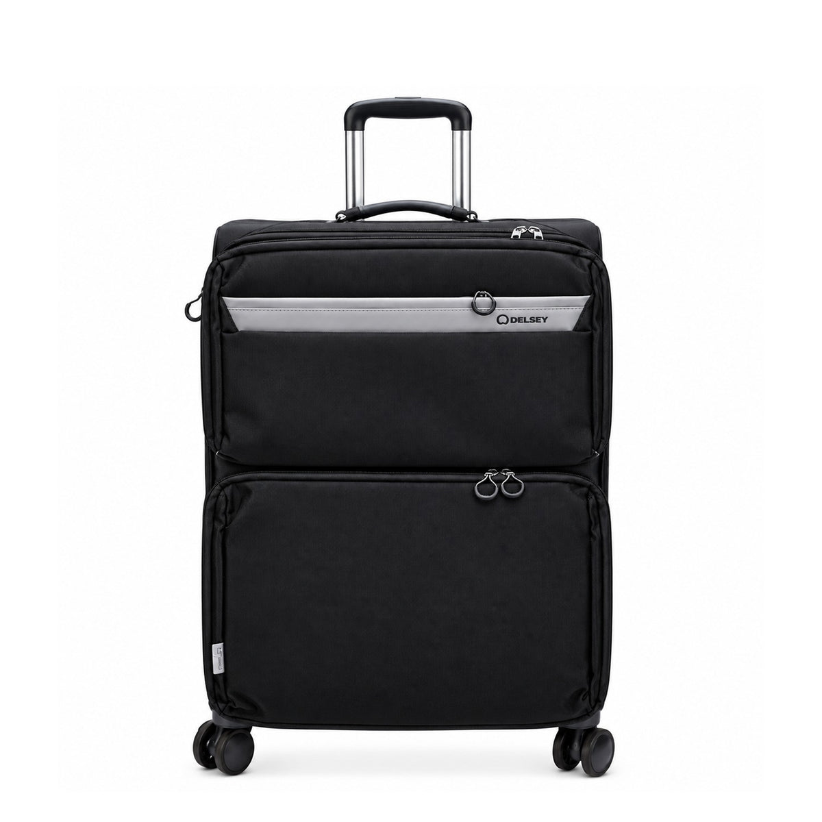 Scorpio 26 Inch Check-in Luggage Trolly Bag Black - 7019