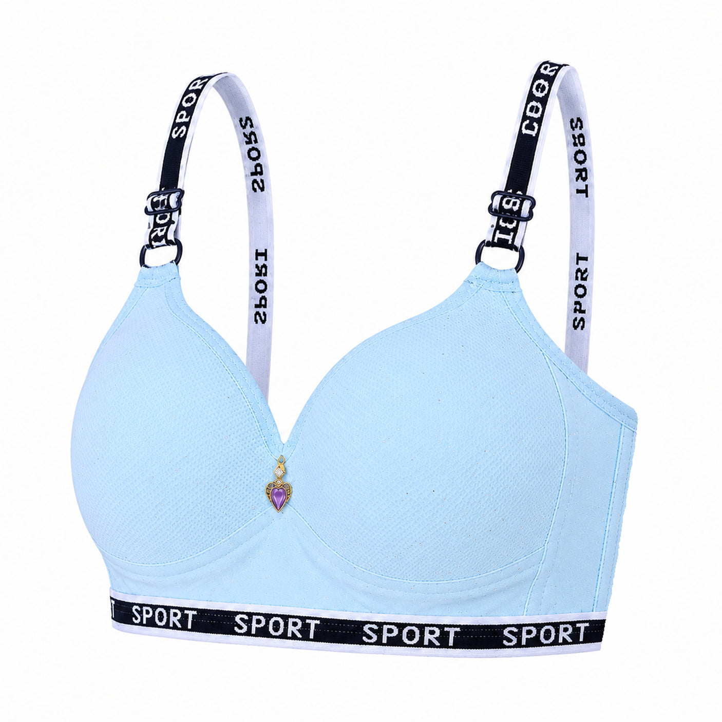 Elastic Band Seamless Active Bra - C5899